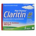 Claritin Non-Drowsy 10mg 5 Tablets