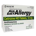 MAJOR ALL DAY ALLERGY 10MG TAB 30CT