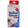 PURE-AID ROLLED GAUZE 4 X 2YDS