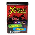 XTREME BANDAGES TIN CAN 20CT