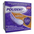 polident partials tab 40ct