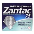 zantac regular strength 75mg tablet 10ct