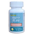 Aspirin 81mg Pain Reliever 120CT