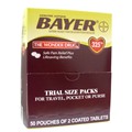 Bayer Aspirin 325mg Safe Pain Relief 50POUCH