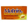 Motrin Ibuprofen 200mg Pain Fever Reducer 100CT