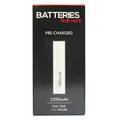 WIRES THAT WORK USB PRE-CHARGED WHITE 2200mAH