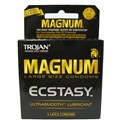 Trojan Magnum Large Size Condoms Ecstasy 3 Counts
